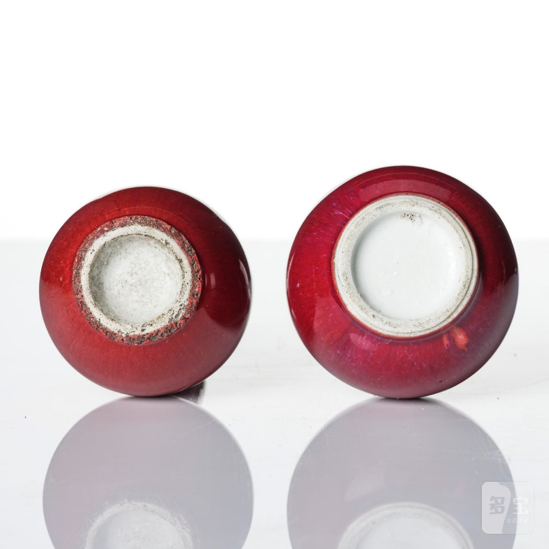 Two flambe vases, - 图8